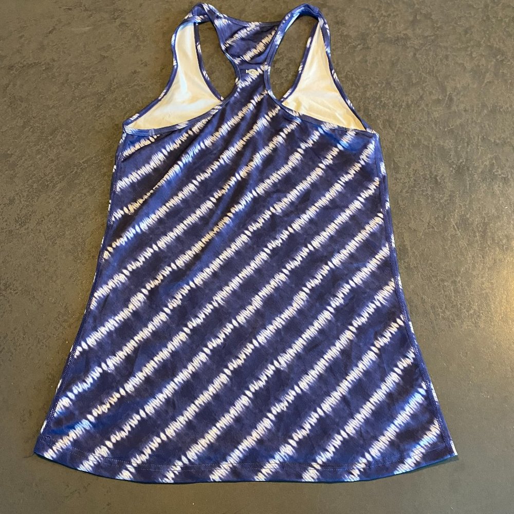 Inner Spirit Tye Dye Blue Tank Top Size L